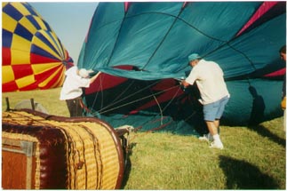 Airing her up...